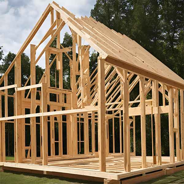 Conventional Stick Framed Home Building Kits